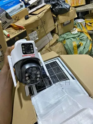 Dual Lens With Solar Panel PTZ Control Smart Net