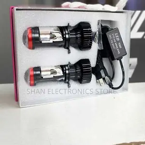 Hi-Lo Beam H4 Mini Projector Lens Car Led Headlamp Bulb
