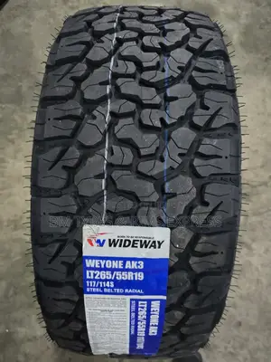 265 /55 R19 Wideway Tyres (All Terrein)