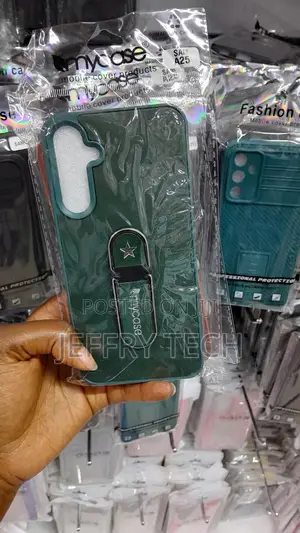 Simia Leather Silicon Case for Samsung Galaxy A25 5g -Green