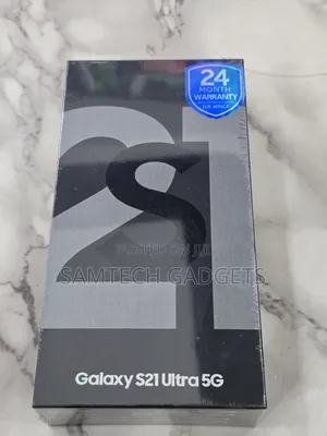 New Samsung Galaxy S21 Ultra 5G 256 GB Black
