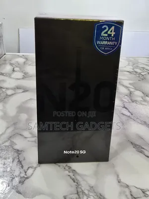 New Samsung Galaxy Note 20 5G 256 GB Black