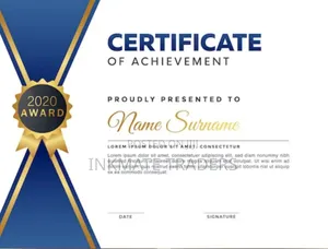 Recognition Certificates