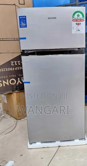 Alyons 112 Litres Double Door Fridge 87 L Fridge and 25 L Freezer