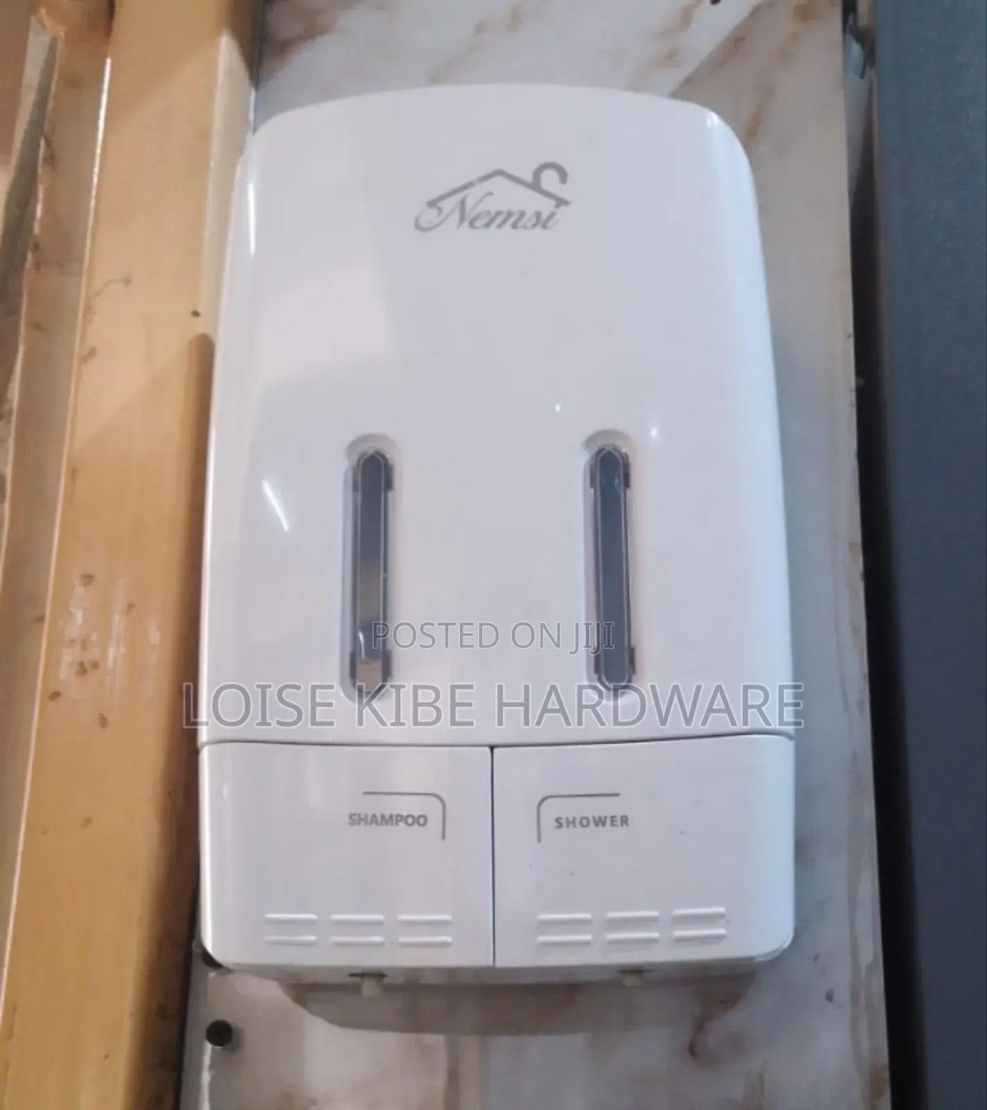 Double Soap Dish Dispenser Available