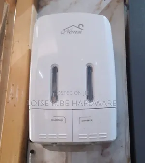 Double Soap Dish Dispenser Available