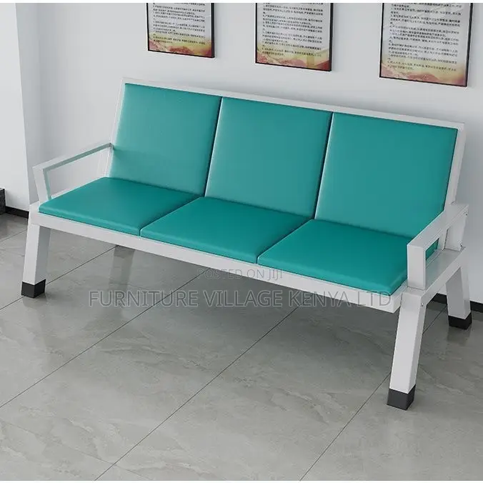 Waiting Bench; Modern 3-seater Waiting Bench