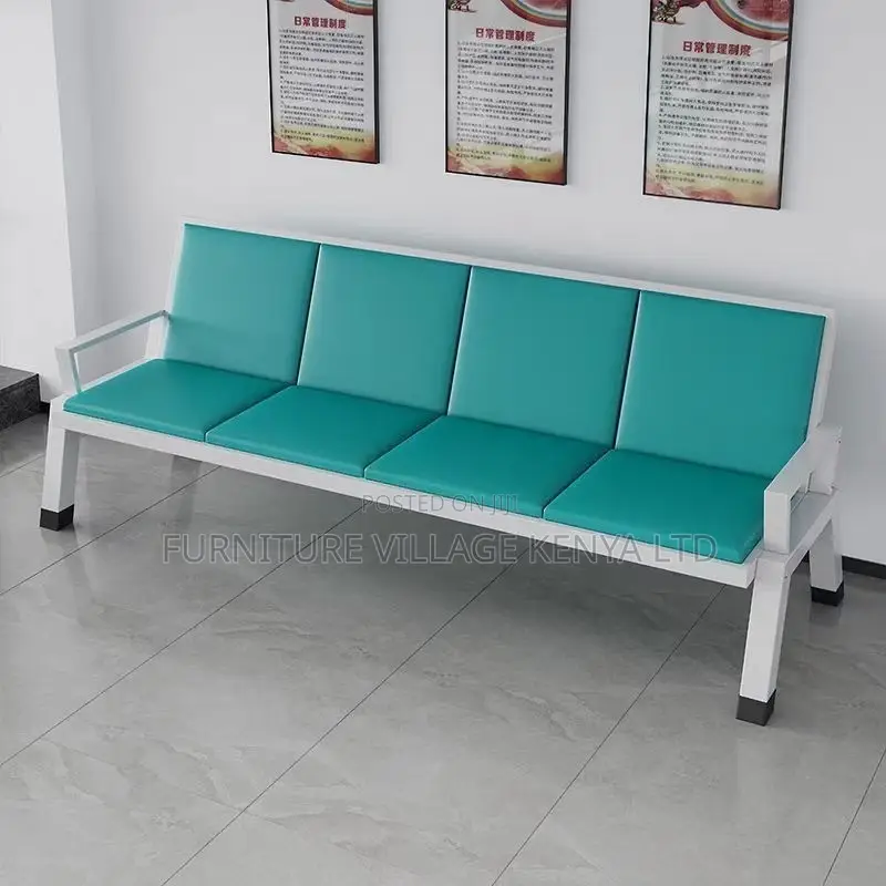 Waiting Bench; Modern 3-seater Waiting Bench