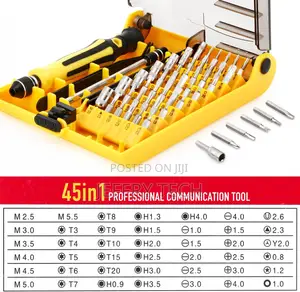 45 in 1 Mini Screwdriver Set, Torx Bit Tools Set, Small Precision Scre