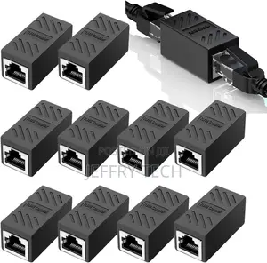 Rj45 Coupler, 10 Pack in-Line Coupler Cat7/Cat6 /Cat5/ Cat5e Ethernet