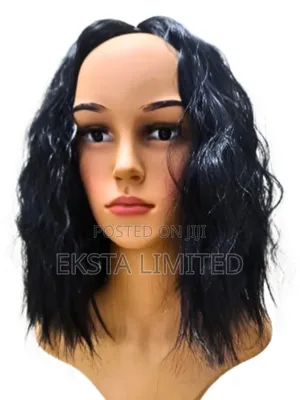 Water Wave Hair Wig 16 Inches + Wig Cap