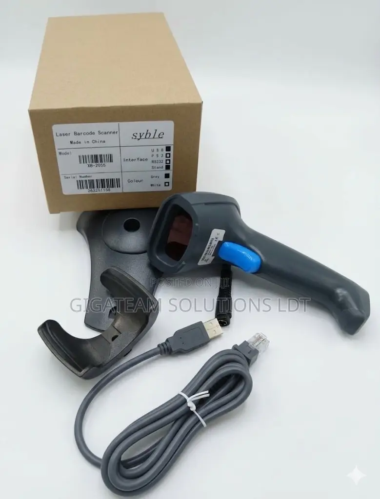 Barcode Reader Xb 2055a 1d Laser Code Reader Syble Barcode Scanner