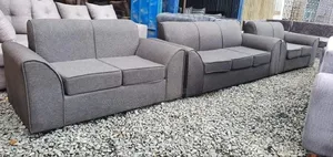 Grey 3-Seater and 2-Seater Sofa Set
