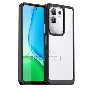 Vivo Y29 4g Transparent, Clear and Colorless With Black Edges New Skin