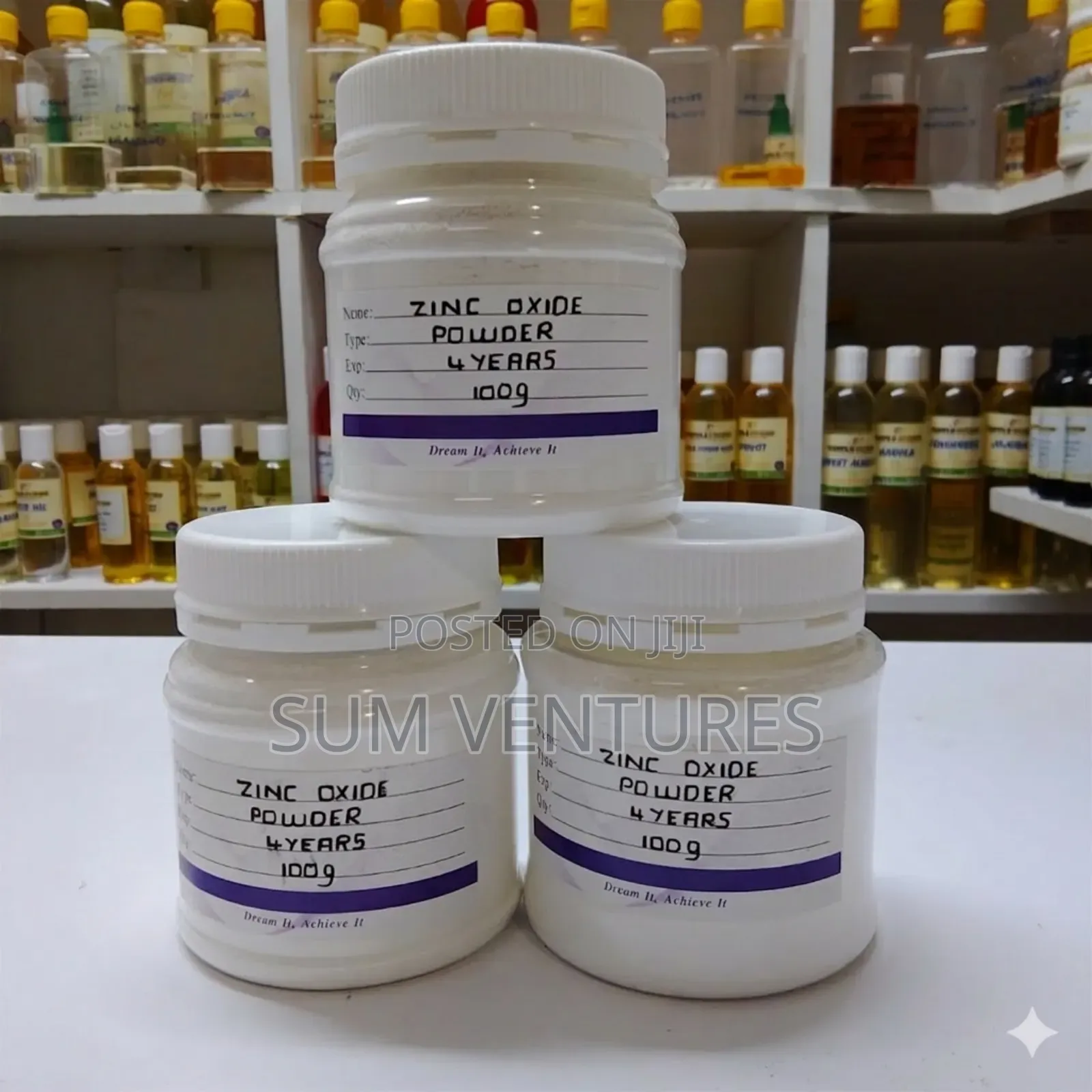 Zinc Oxide – (100% Pure)