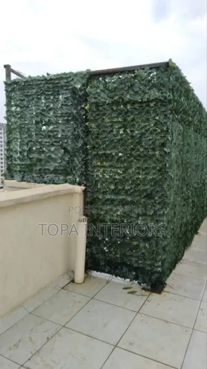 Home Garden Dust Trap Artificial Green Wall Privacy Fence Hedges