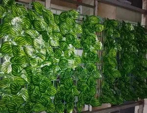 Dense Watermelon Shade Balcony Privacy Fence Artificial Flowers
