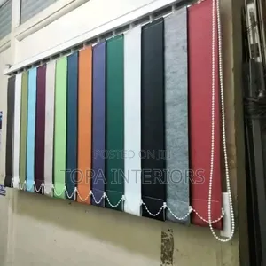 Curtain Blinds Vertical Office Window Blinds for Light Management