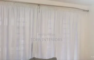 Thick Heavy White Sheers for Daylight Living Room Privacy