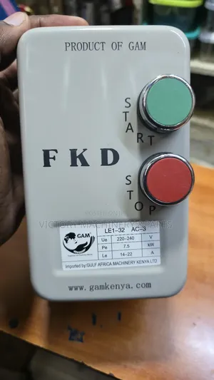 7.5hp Dol Starter Single Phase /Metalic 7.5hp  Starter