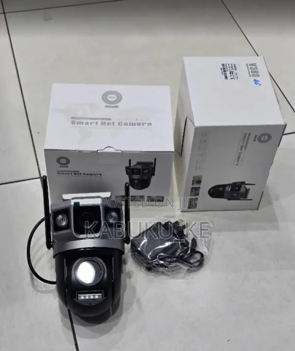 Wifi Dual Lens Wireless Ptz V380 Pro Cctv Camera 4mp Security Camera