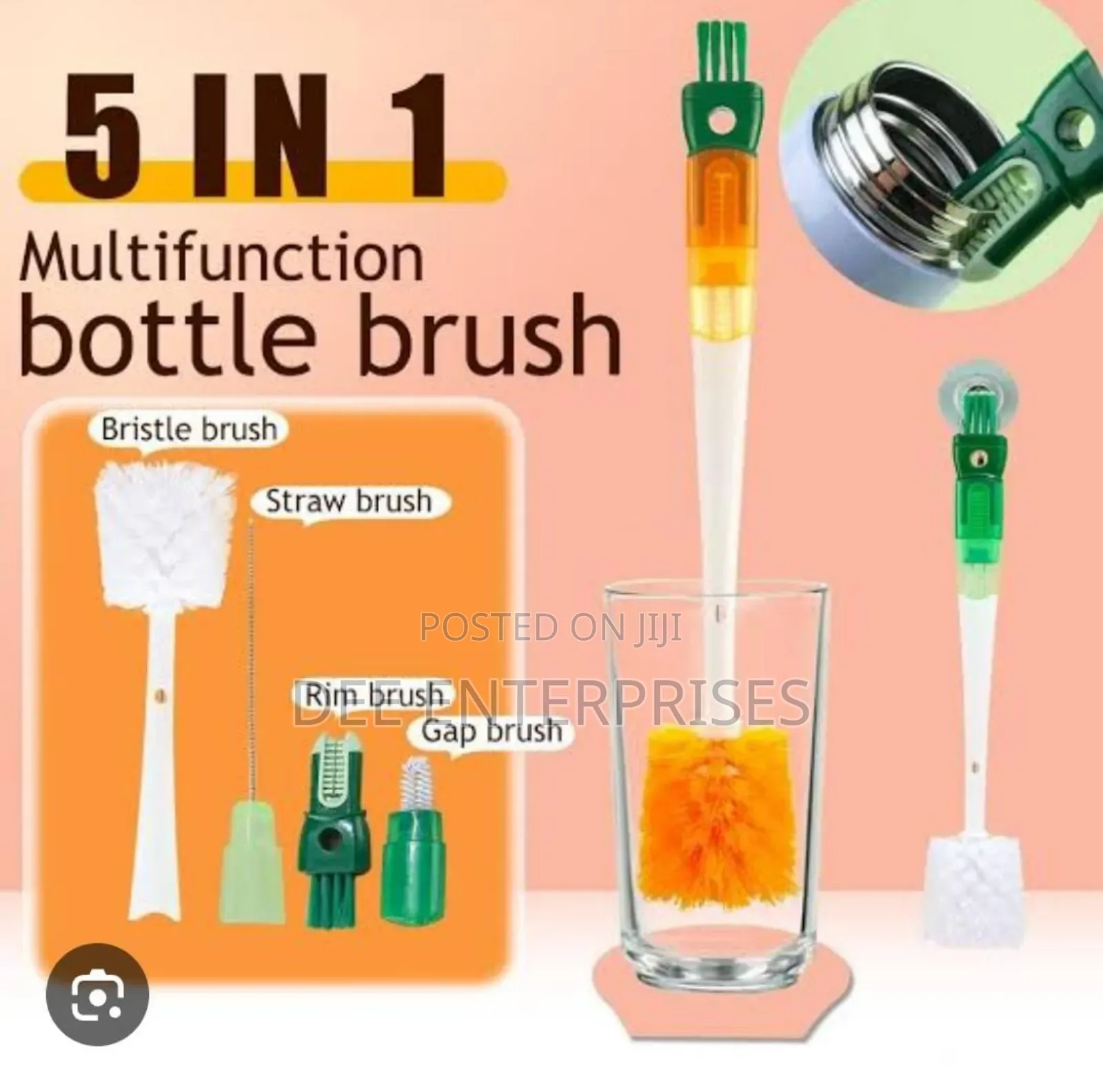5in1 Tumbler Cleaning Brush Set