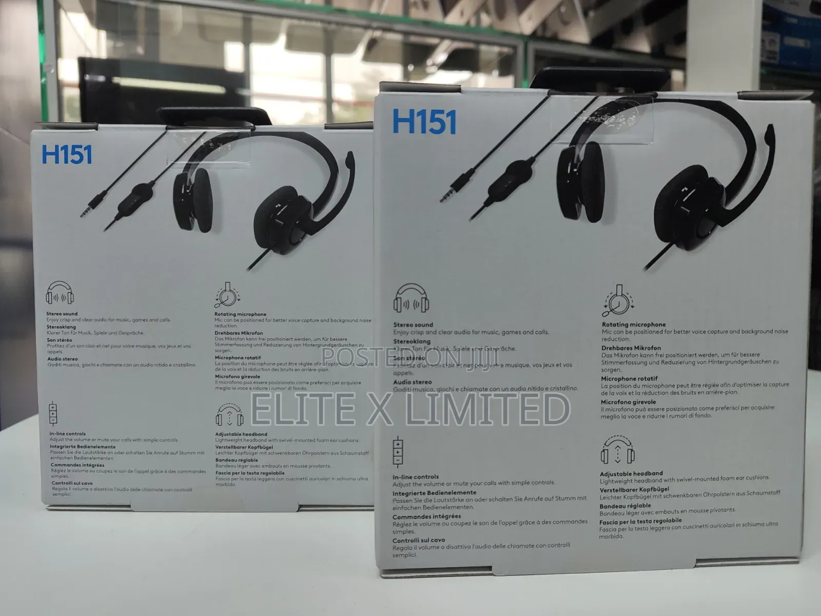 Logitech H151 3.5mm Stereo Headset