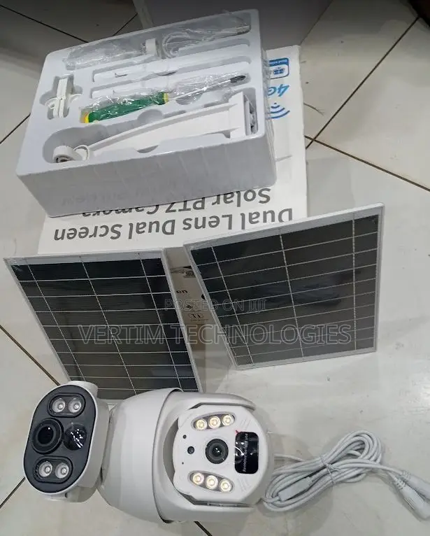 Ubox 6mp 4g Outdoor Smart Solar PTZ Camera
