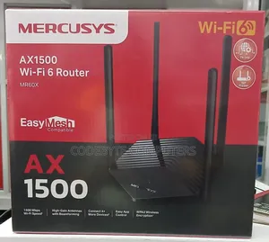 Mercusys Mr60x Ax1500 Dual Band Wifi 6 Router