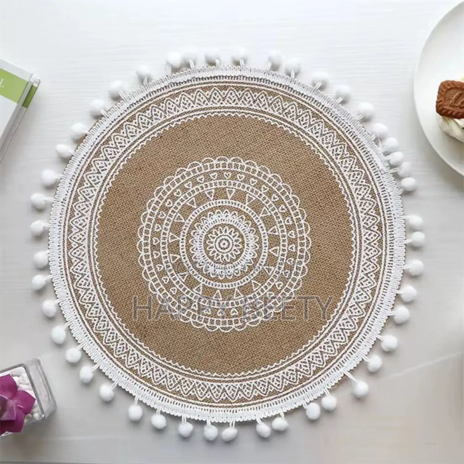 Boho Round Table Mats