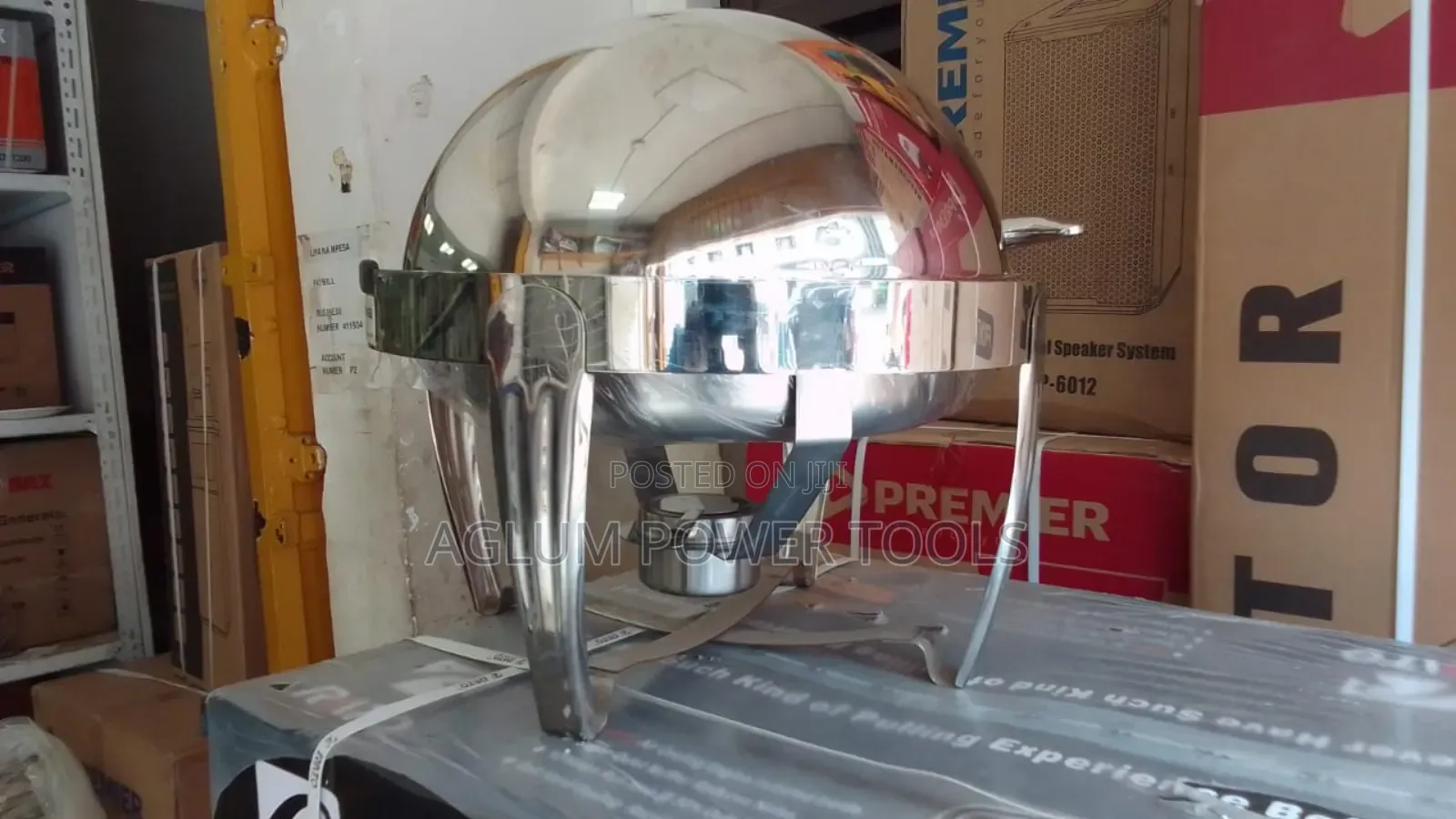 Chaffing Dish Roll Top