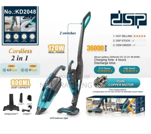 2 In 1 Detachable Cordless Vacuum Cleaner Hp