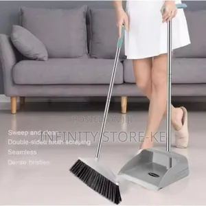 2 in 1 Broom and Dustpan/ Flexible Broom