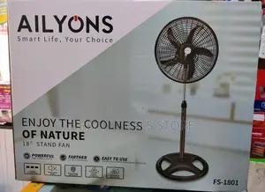 Ailyons 18 Inches Standing Fan 
2 Pieces in Box