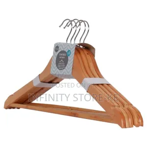 3pcs Set High Grade Wooden Clothes Hangers,