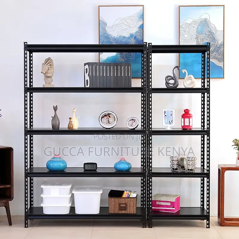 Metallic Adjustable Office Shelving File Rack