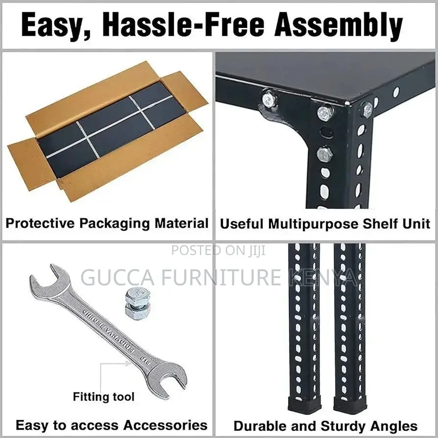 Metallic Adjustable Office Shelving File Rack