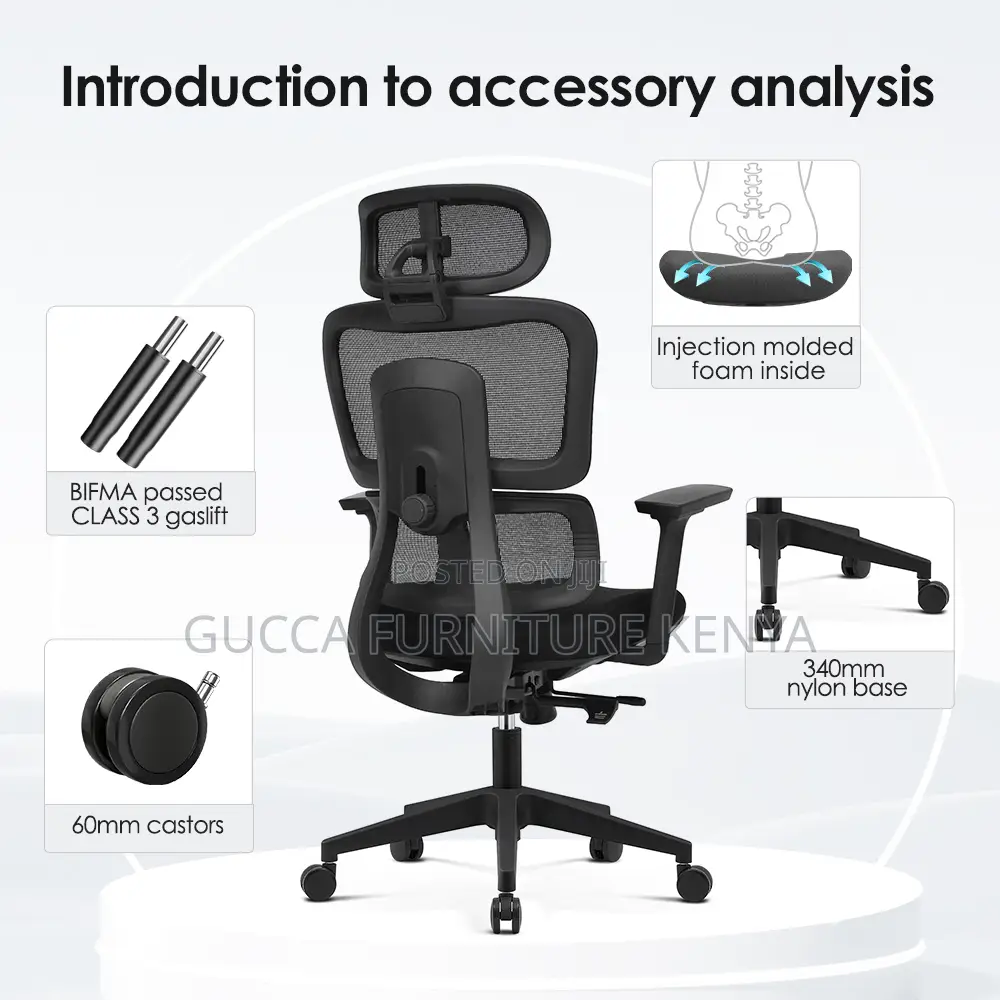 Orthopedic Executive High-back Mesh Chair