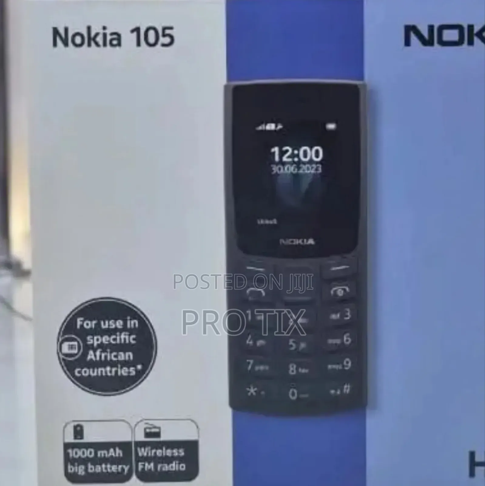 New Nokia 105 Black