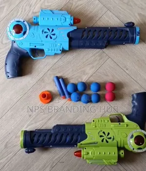 Gun Toy With Bullet,Sounds and Lighting Hp