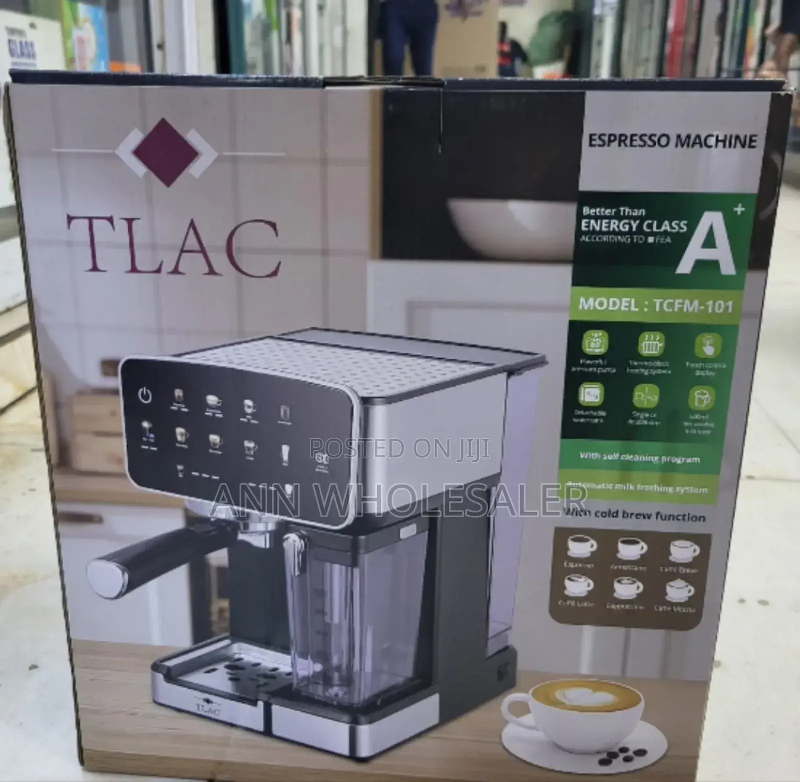 Automatic Milk Frother Tlac Coffee Machine