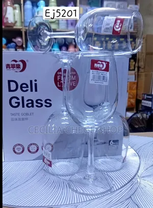 6pc Wine Glasses