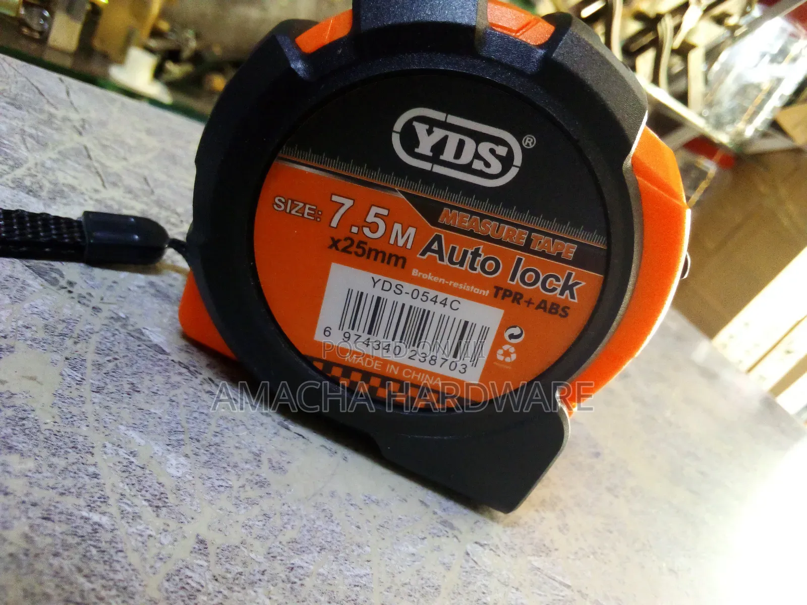 7.5m Auto Lock Measure Tape