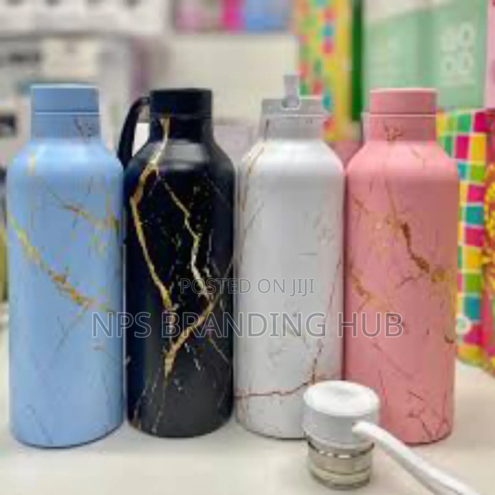 Marble Like Flask Hbc