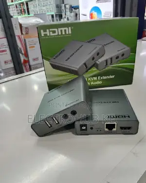 Hdmi Kvm Extender 60m With Usb Keyboard Mouse Control