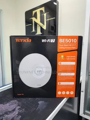 Tenda Be5010 Wi‐Fi 7 Dual‐Band Ceiling‐Mount Access Point