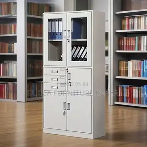 Office Metal Filing Cabinet With Safe