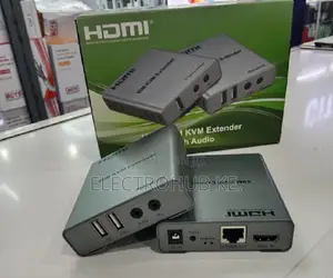 Hdmi Kvm Extender Kit 60m With Audio Keyboard Mouse
