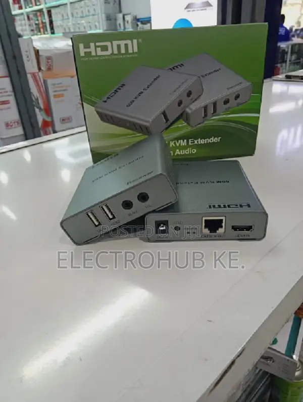 Hdmi Kvm Extender 60 Meter With Audio And Usb Control