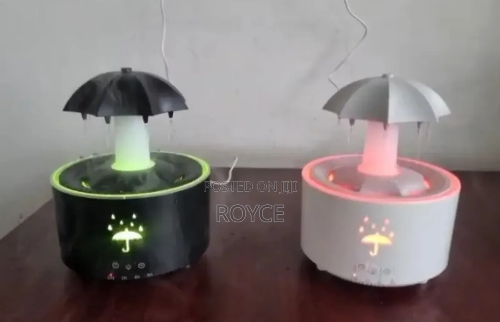 Rotating Umbrella Water Drop Aroma Diffuser